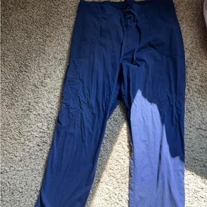 Blue Scrubstar Scrub Bottoms, Size Medium, Not to lose and not to tight